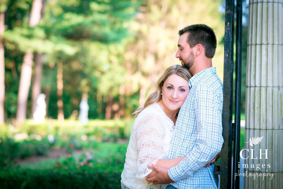 CLH images Photography - Engagement Photographer - Engagement Photos - Saratoga NY Photography - Yaddo Gardens - Erica and Jeff (1)