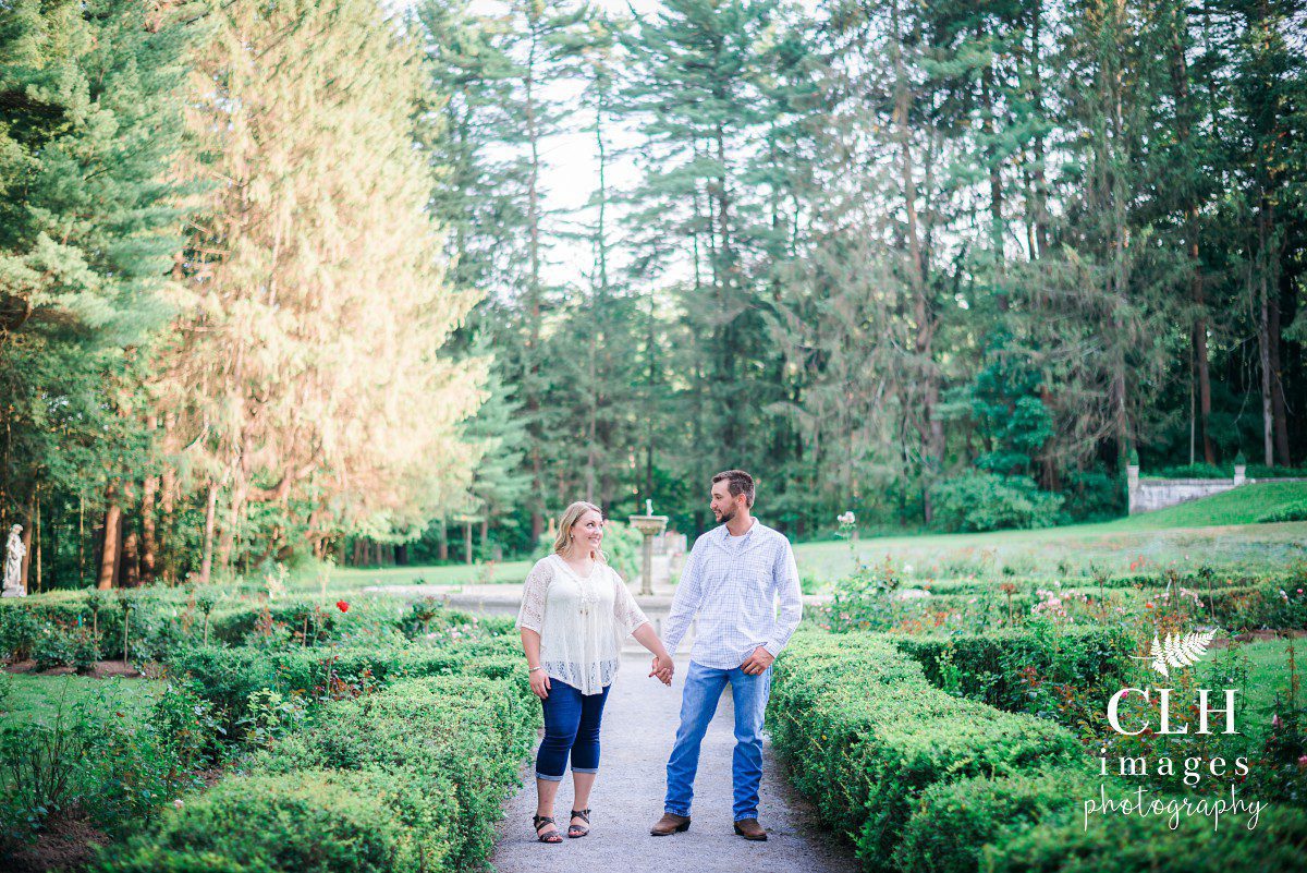 CLH images Photography - Engagement Photographer - Engagement Photos - Saratoga NY Photography - Yaddo Gardens - Erica and Jeff (11)