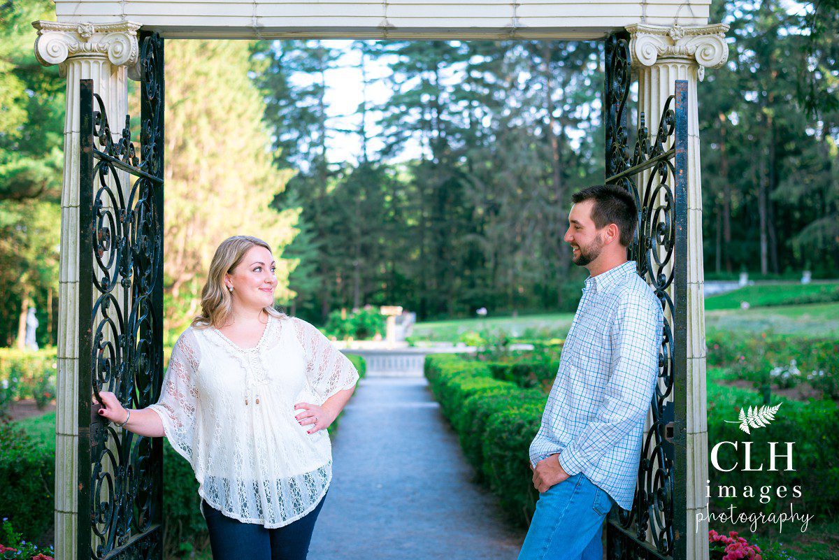 CLH images Photography - Engagement Photographer - Engagement Photos - Saratoga NY Photography - Yaddo Gardens - Erica and Jeff (2)