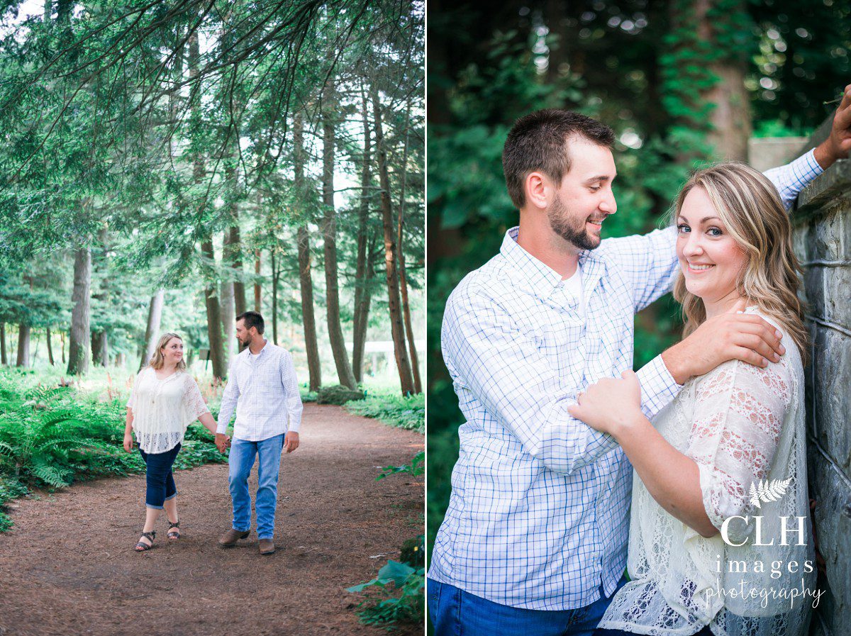 CLH images Photography - Engagement Photographer - Engagement Photos - Saratoga NY Photography - Yaddo Gardens - Erica and Jeff (22)