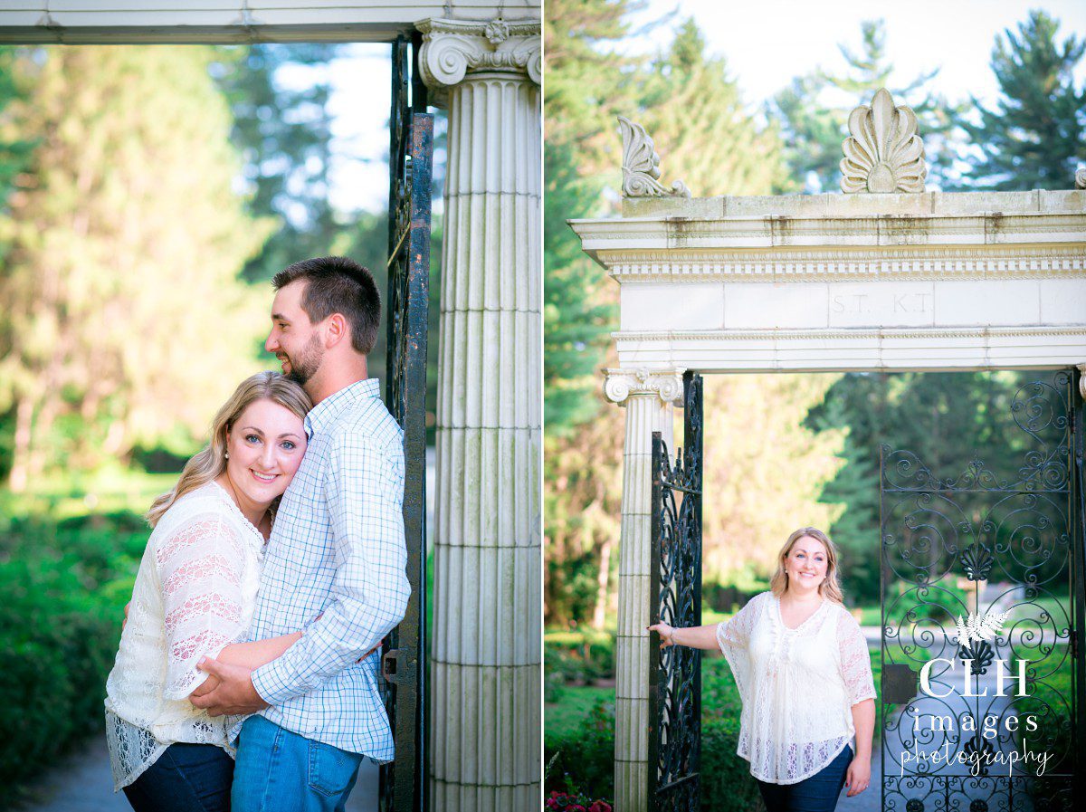 CLH images Photography - Engagement Photographer - Engagement Photos - Saratoga NY Photography - Yaddo Gardens - Erica and Jeff (4)